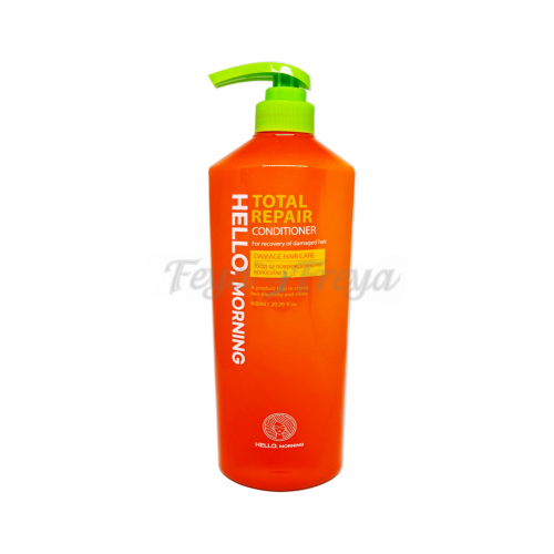 Восстанавливающий кондиционер для поврежденных волос 600мл HELLO MORNING TOTAL REPAIR CONDITIONER 600ml