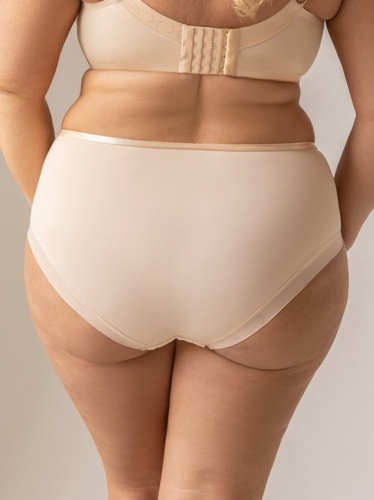 Трусы высокие KRIS LINE BETTY COFFEE Briefsmidi