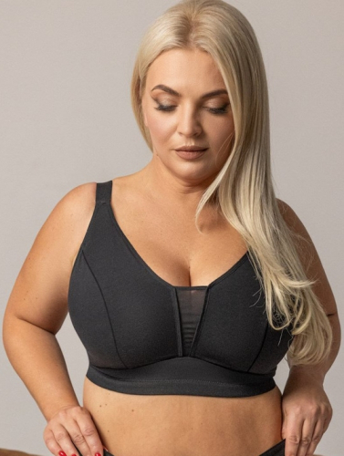 Odal Бюст KRIS LINE MARCELLA BLACK Bra microm