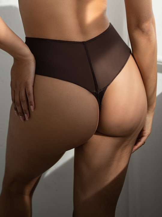 Трусы высокие стринги KRIS LINE BROWNIE Stringhighwaist