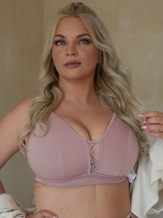 Modal Бюст KRIS LINE MARCELLA POWDER Bra micro