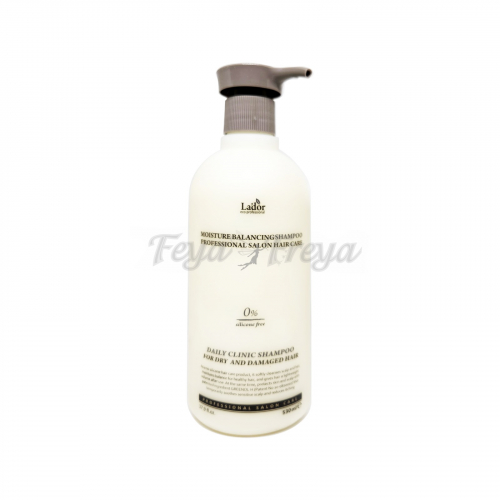 Увлажняющий бессиликоновый шампунь 530мл LADOR MOISTURE BALANCING SHAMPOO 530ml