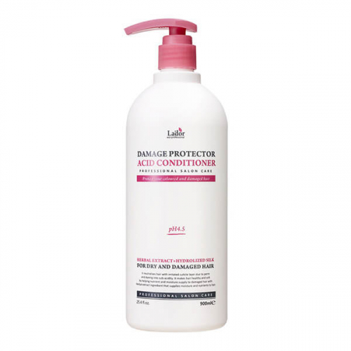 Слабокислотный кондиционер для повреждённых волос 900мл LADOR DAMAGE PROTECTOR ACID CONDITIONER 900ml