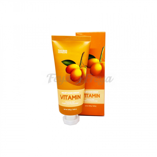 Крем для рук с витаминами 100гр TENZERO RELIEF HAND CREAM VITAMIN 100g