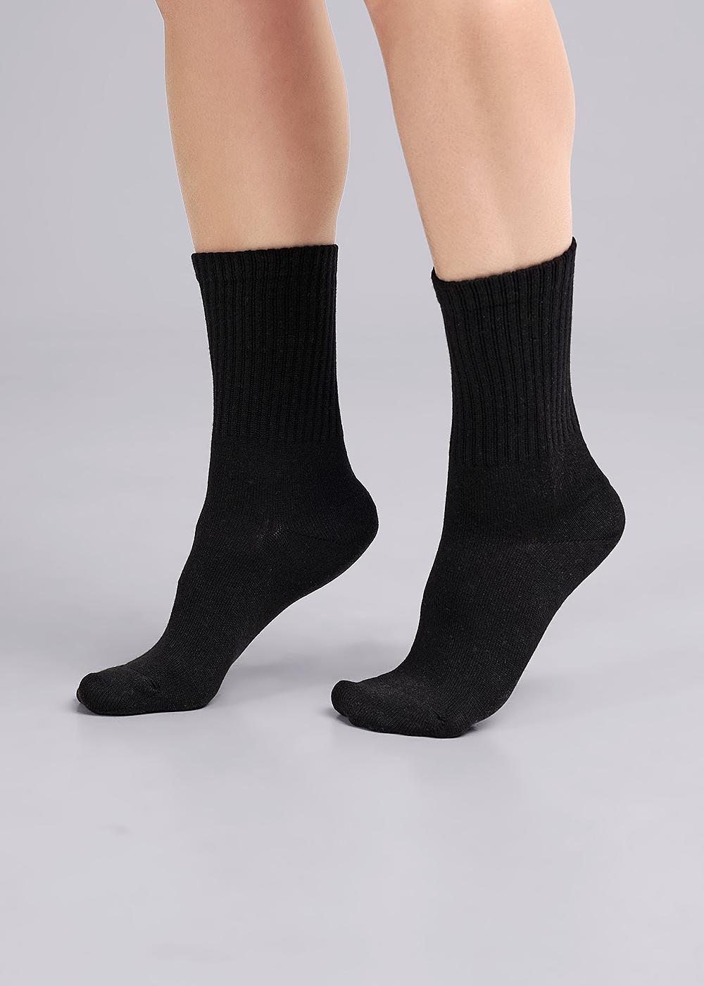 CLE Д2423 Носки женские Д2423 чёрный