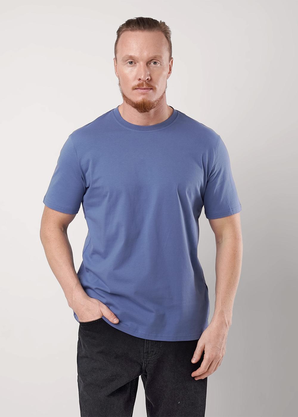 CLE 600351кд Футболка мужская 600351кд синий