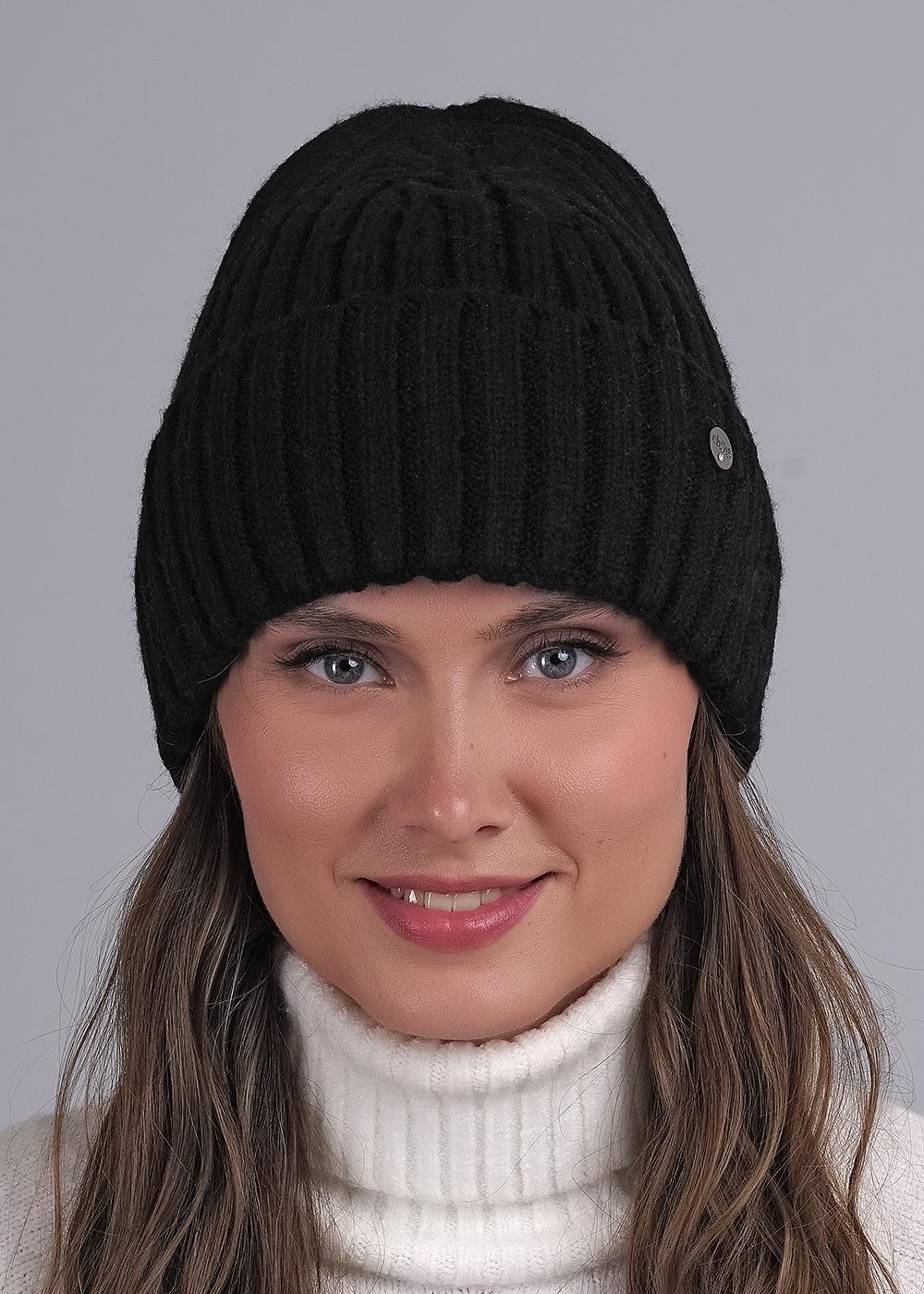 CLE 444200ап флис Шапка женская 444200ап флис чёрный