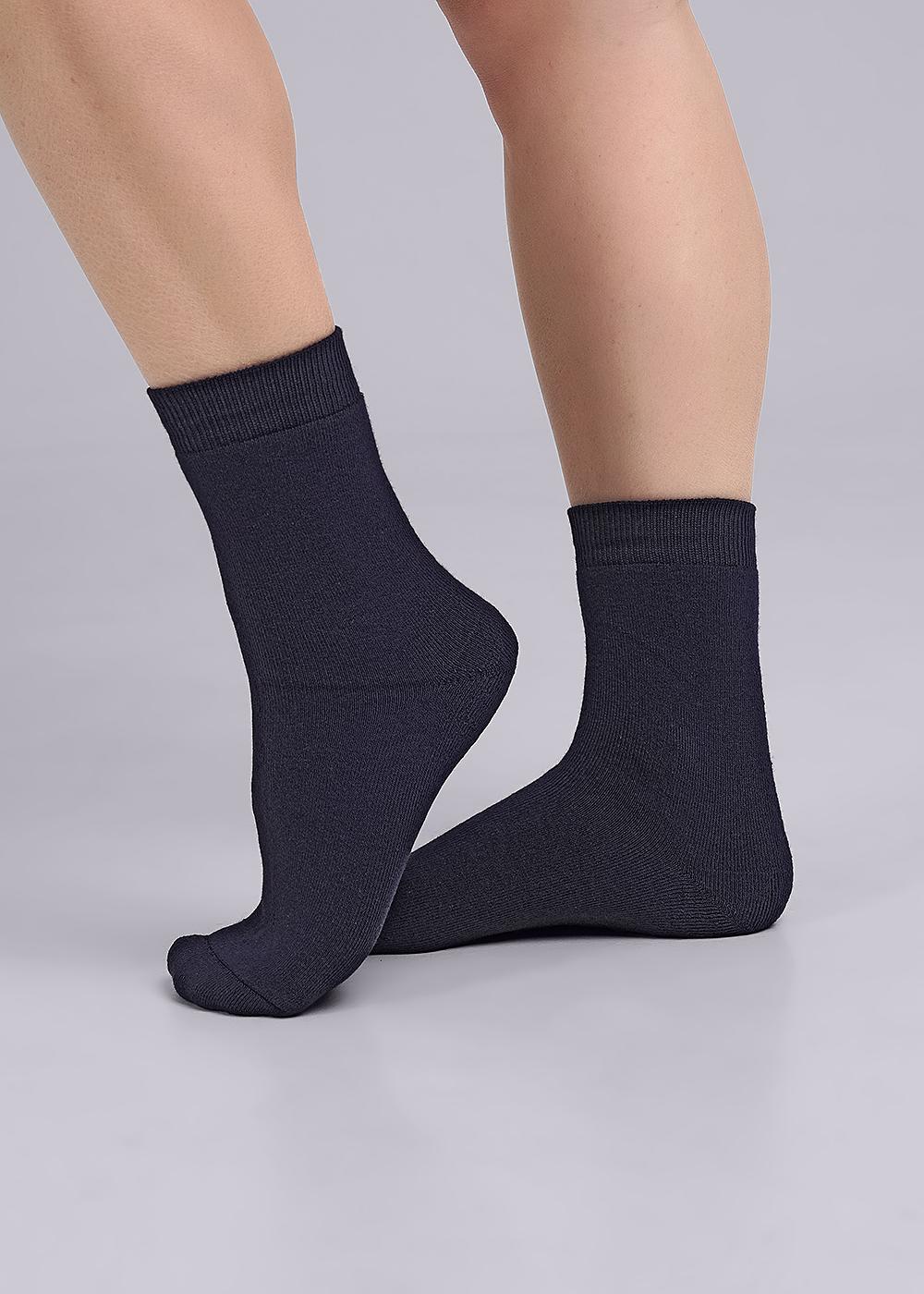 CLE Д2341П Носки женские Д2341П т.синий