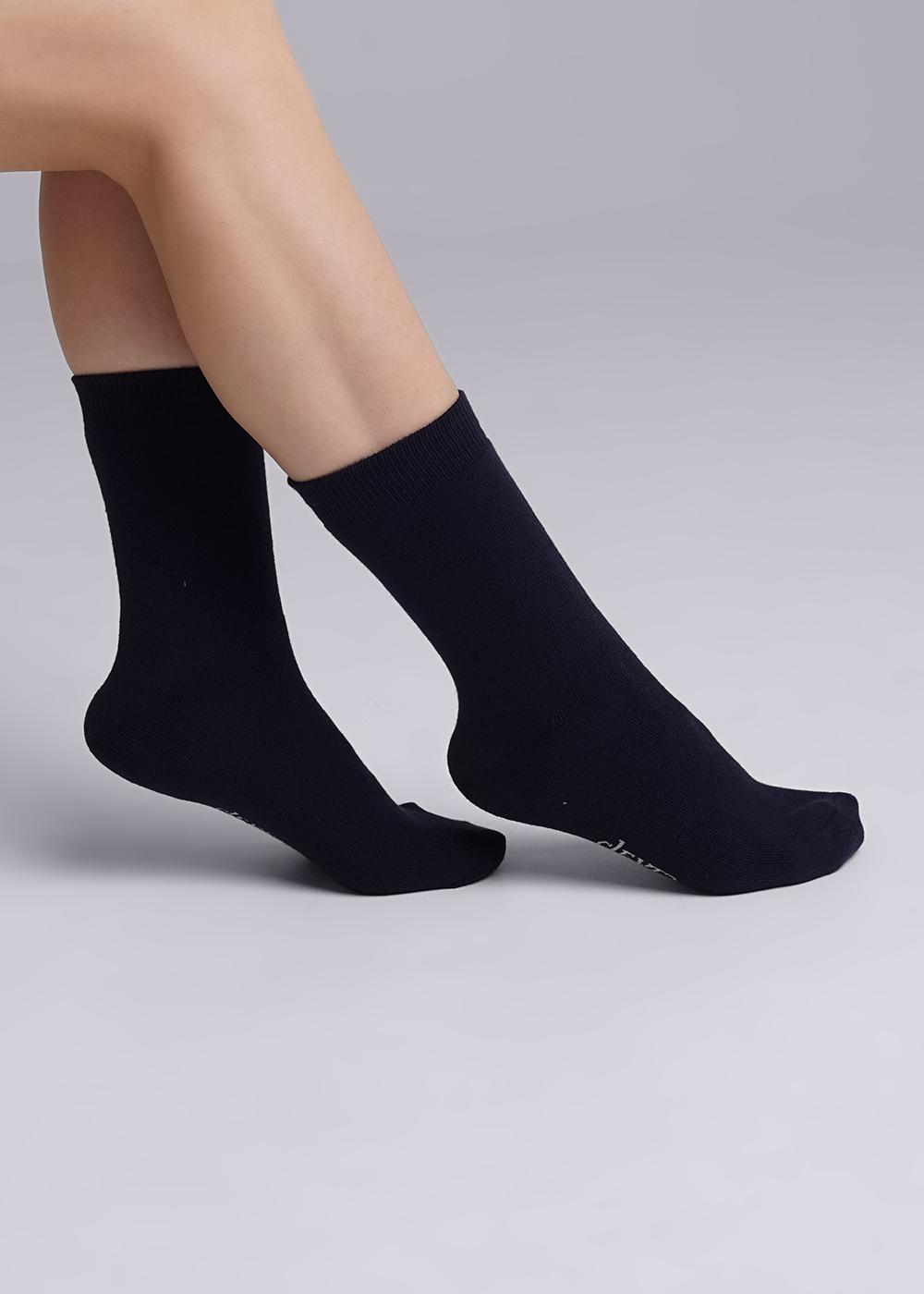 CLE Д2341П Носки женские Д2341П чёрный