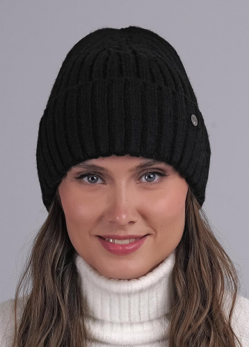 CLE 444200ап флис Шапка женская 444200ап флис чёрный