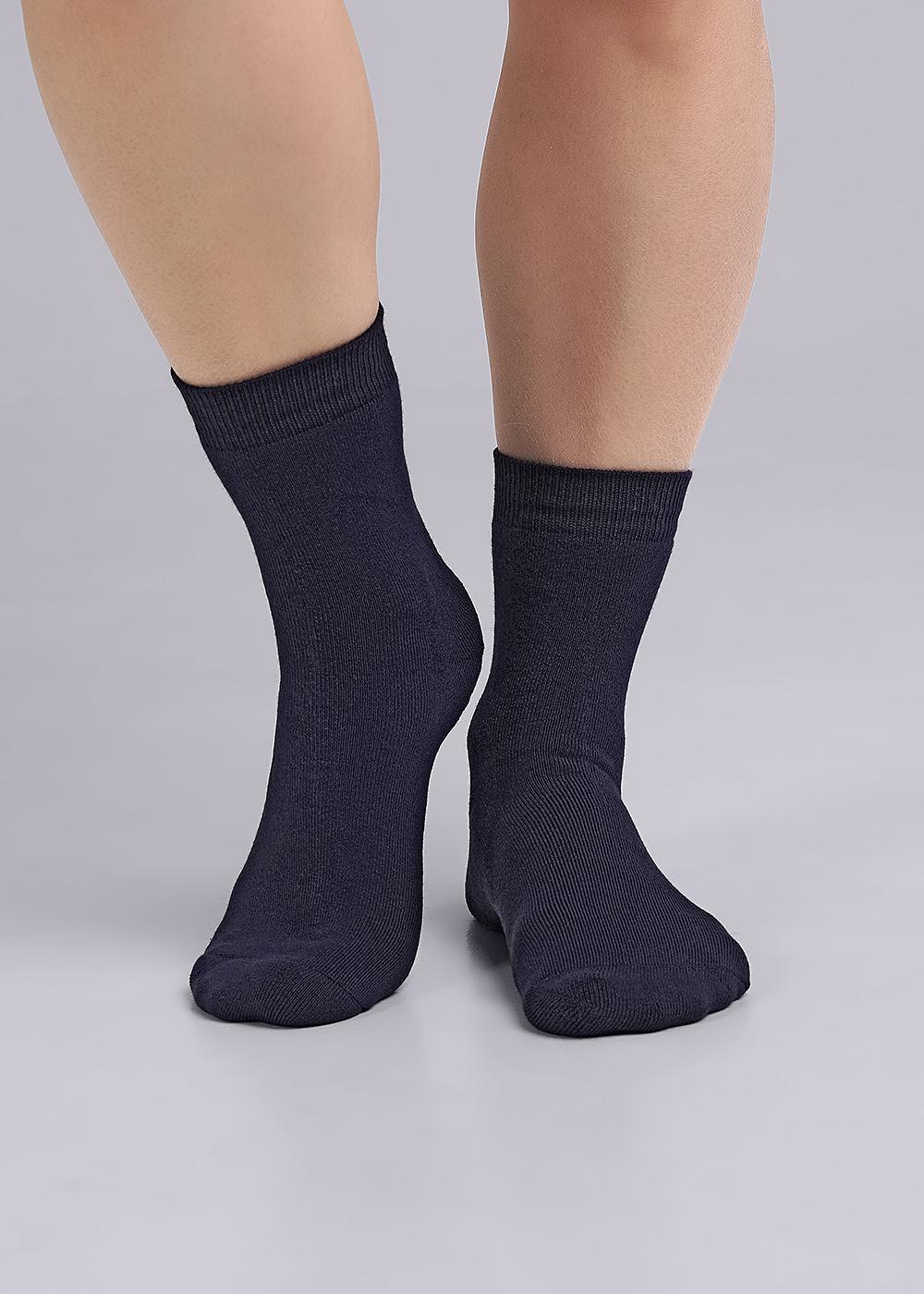 CLE Д2341П Носки женские Д2341П т.синий