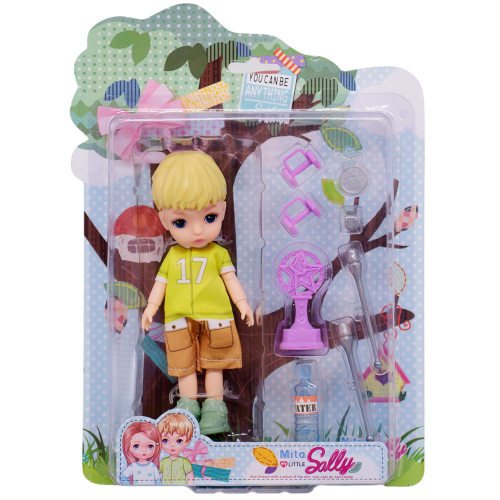Кукла малышка 91087-9 Sally Алекс спортсмен на блист. оптом в Нижнем Новгороде