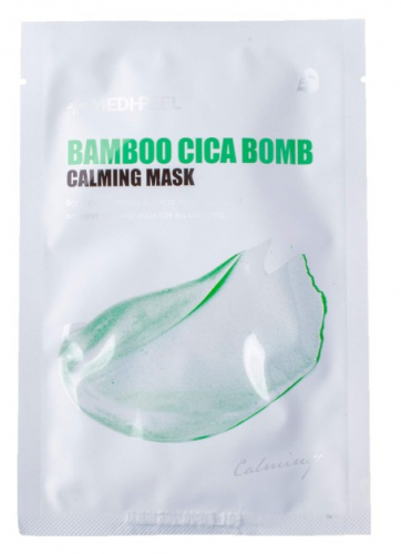 Маска тканевая успокаивающая с центеллой и бамбуком MEDI-PEEL Bamboo Cica Bomb Calming Mask