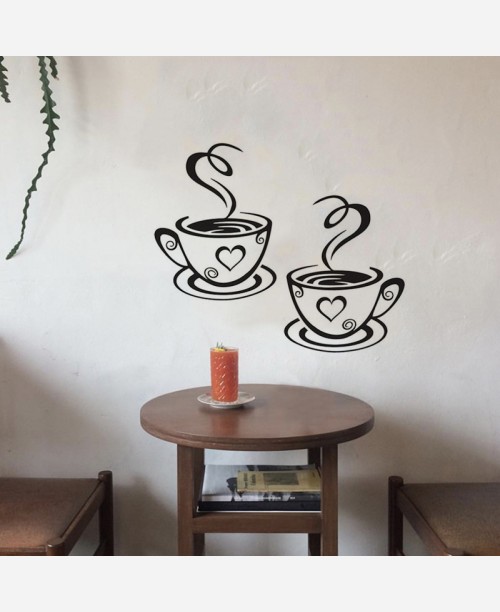 Наклейка винил на стену