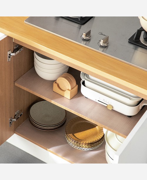 Коврик для полок, ящиков, холодильника в рулоне 45*150 см 9046498