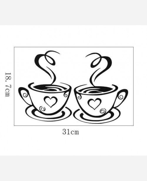 Наклейка винил на стену