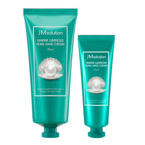 JMsolution Набор увлажняющих кремов для рук с жемчугом / Marine Luiminous Pearl Hand Cream, 100 мл + 50 мл