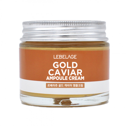 Lebelage Антивозрастной ампульный крем с экстрактом икры / Ampoule Cream Gold Caviar, 70 мл