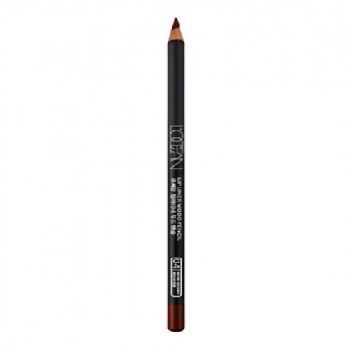 L’ocean Карандаш для губ / Lipliner Wood Pencil #04, Wine Brown