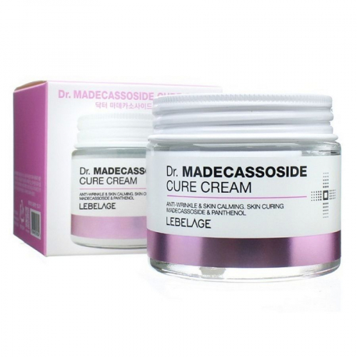 Lebelage Антивозрастной успокаивающий крем для лица с мадекассосидом / Dr. Madecassoside Cure Cream, 70 мл