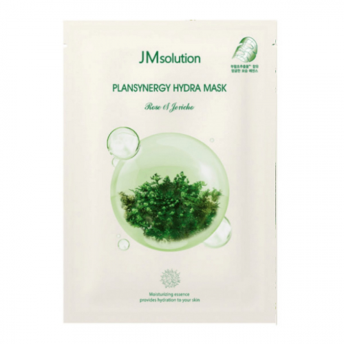 Jmsolution Тканевая маска для лица увлажняющая с розой Иерхона / Plansynergy Hydra Mask Rosa Of Jericho, 30 мл