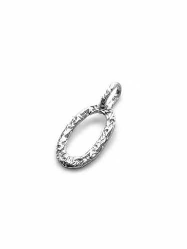 Серебряная подвеска «Я считаю» 0