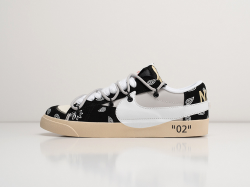 Кроссовки OFF White x Nike Blazer Low 77 Jumbo