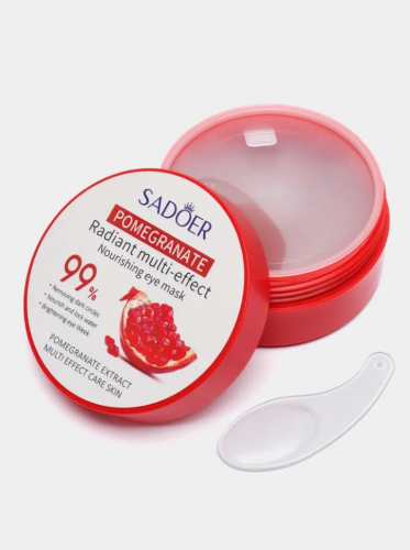 Патчи гидрогелевые Sadoer Pomegranate Radiant Multi-effect Nourishing Eye Mask 60 шт