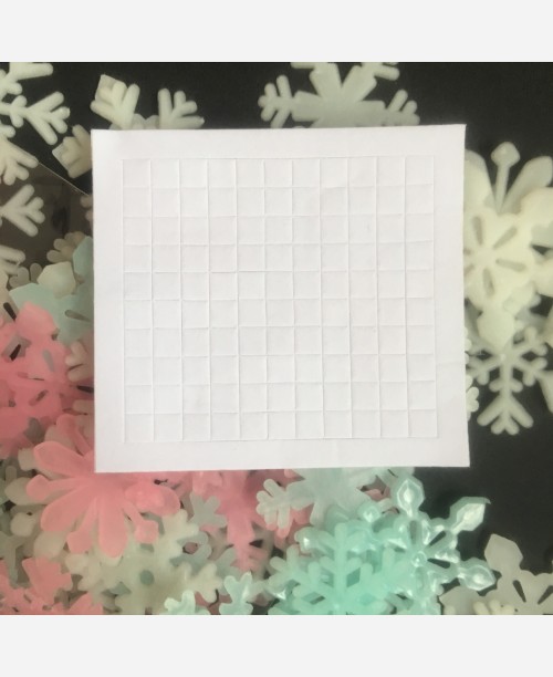 Набор снежинок светящихся в темноте, 50 шт. 9046287