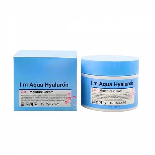 Dr.MeLoSo Крем для лица с гиалуроновой кислотой / I'm Aqua Hyaluron 3 in 1 Moisture Cream, 120 мл