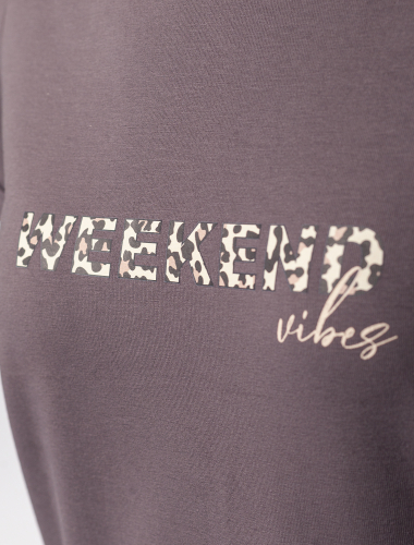 Платье из премиального хлопка с авторским принтом D42.114 темно-серый_weekend_vibes