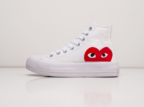 Кеды CDG Play x Converse Chuck Taylor Collection