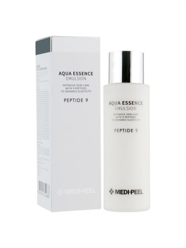 Medi-Peel / Укрепляющая эмульсия с пептидами для лица. Aqua Essence Emulsion Peptide 9. 250 мл.