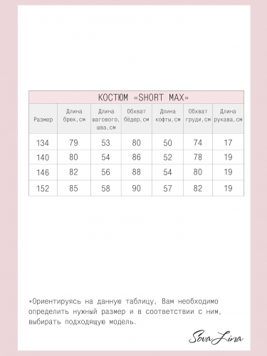 Костюм Short MAX Размазня ФТ