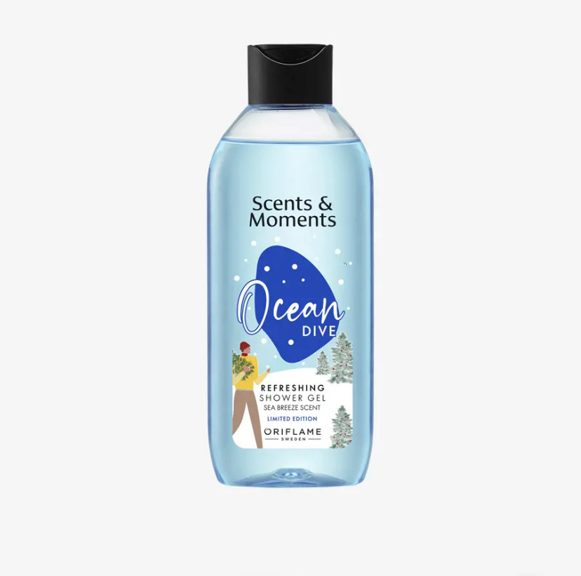 Освежающий гель для душа с океанским аккордом Scents & Moments 44588