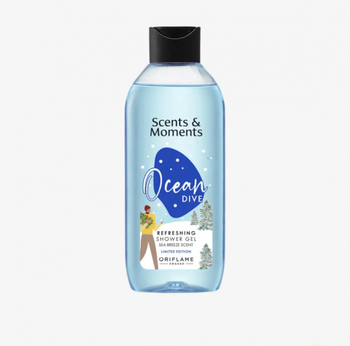 Освежающий гель для душа с океанским аккордом Scents & Moments 44588
