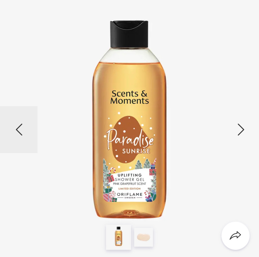 Бодрящий гель для душа с розовым грейпфрутом Scents & Moments 45821