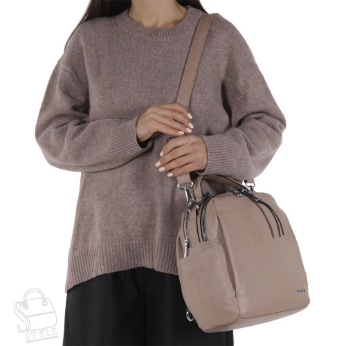 Рюкзак женский 69013-23 beige Velina Fabbiano - Safenta