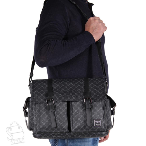 Сумка мужская 6801NK black Naierlanke