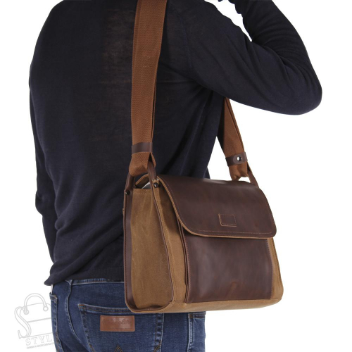 Сумка мужская 1097NK brown NaietLanke