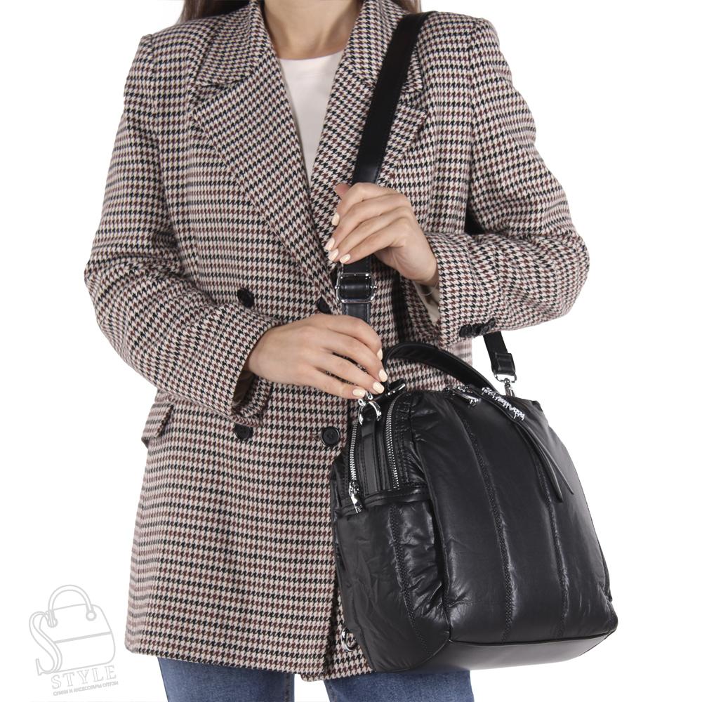 Рюкзак женский 69013-24 black Velina Fabbiano - Safenta