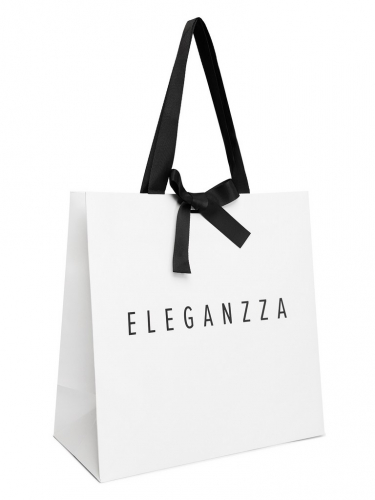 Пакет бумажный ELEGANZZA с лентой 32х32х15 2023