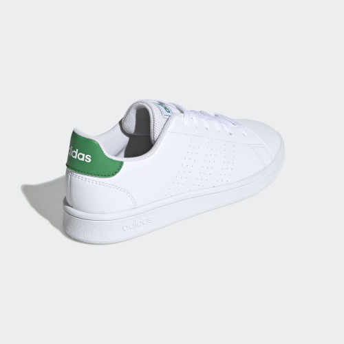 Кроссовки детские ADVANTAGE K         FTWWHT/GREEN/GRETWO, Adidas