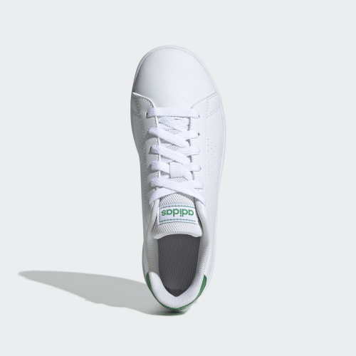 Кроссовки детские ADVANTAGE K         FTWWHT/GREEN/GRETWO, Adidas