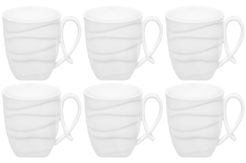 Набор 6 кружек 300 мл 16*18*38 см