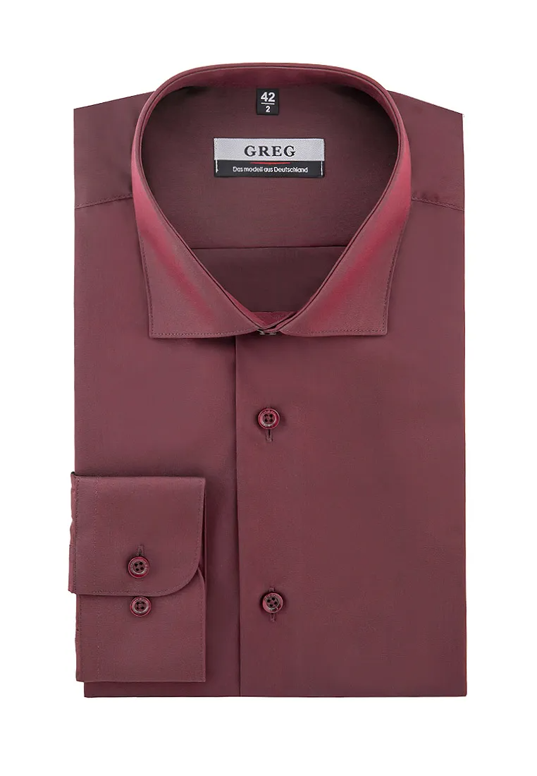 Сорочка мужская длинный рукав GREG 640/239/BD/Z