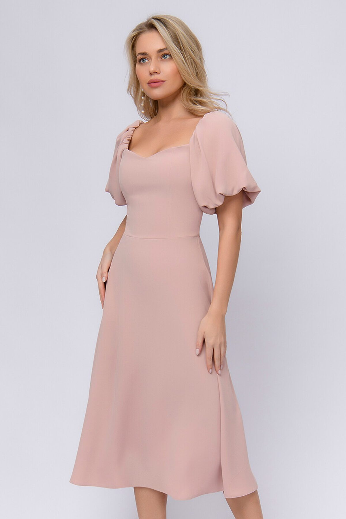 Платье 1001 DRESS #856837Розовый