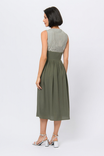 Платье 1001 DRESS #1024371Хаки (принт)