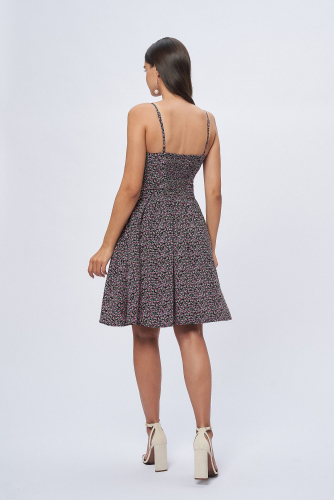 Платье 1001 DRESS #889010Черный (принт)