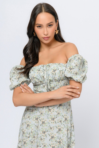 Платье 1001 DRESS #1003548Серо-голубой